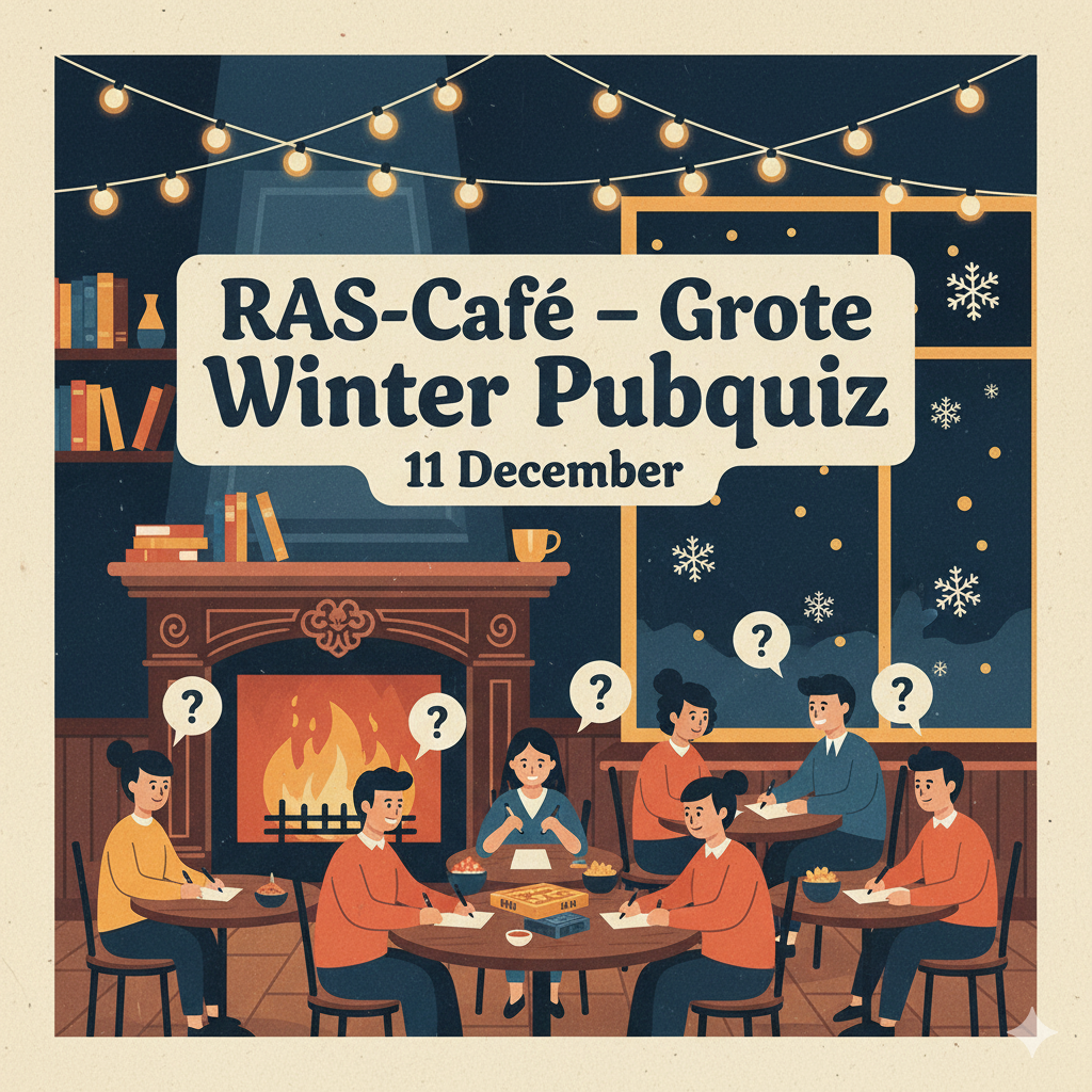 RAS-Cafe winter pubquiz AI Logo RAS-Café